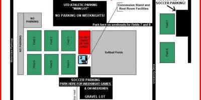Mapa FTD parking