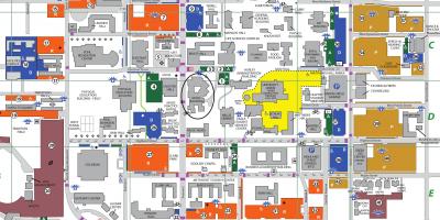 Uniwersytet Północnego Teksasu mapie Dallas