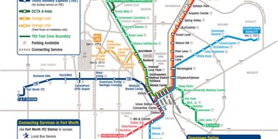 Легкорельсовый mapie Dallas