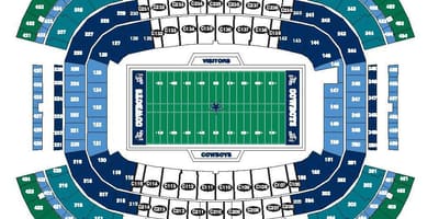 Stadion cowboys mapie
